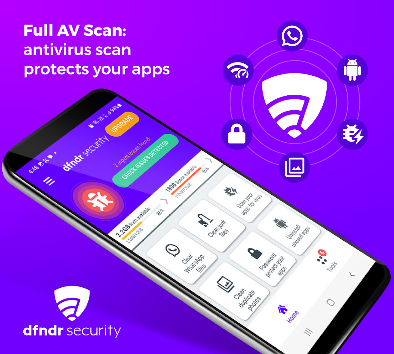 dfndr security: antivirus — تصویر 1