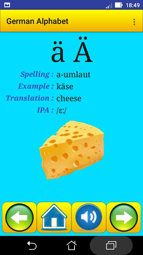 German alphabet for students — تصویر 1