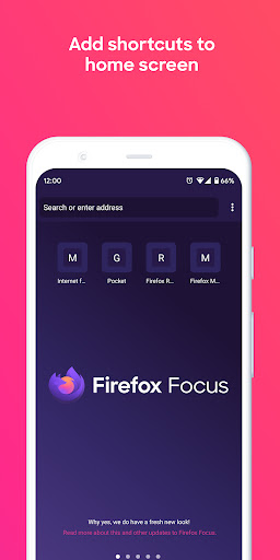 Firefox Focus: No Fuss Browser — تصویر 5