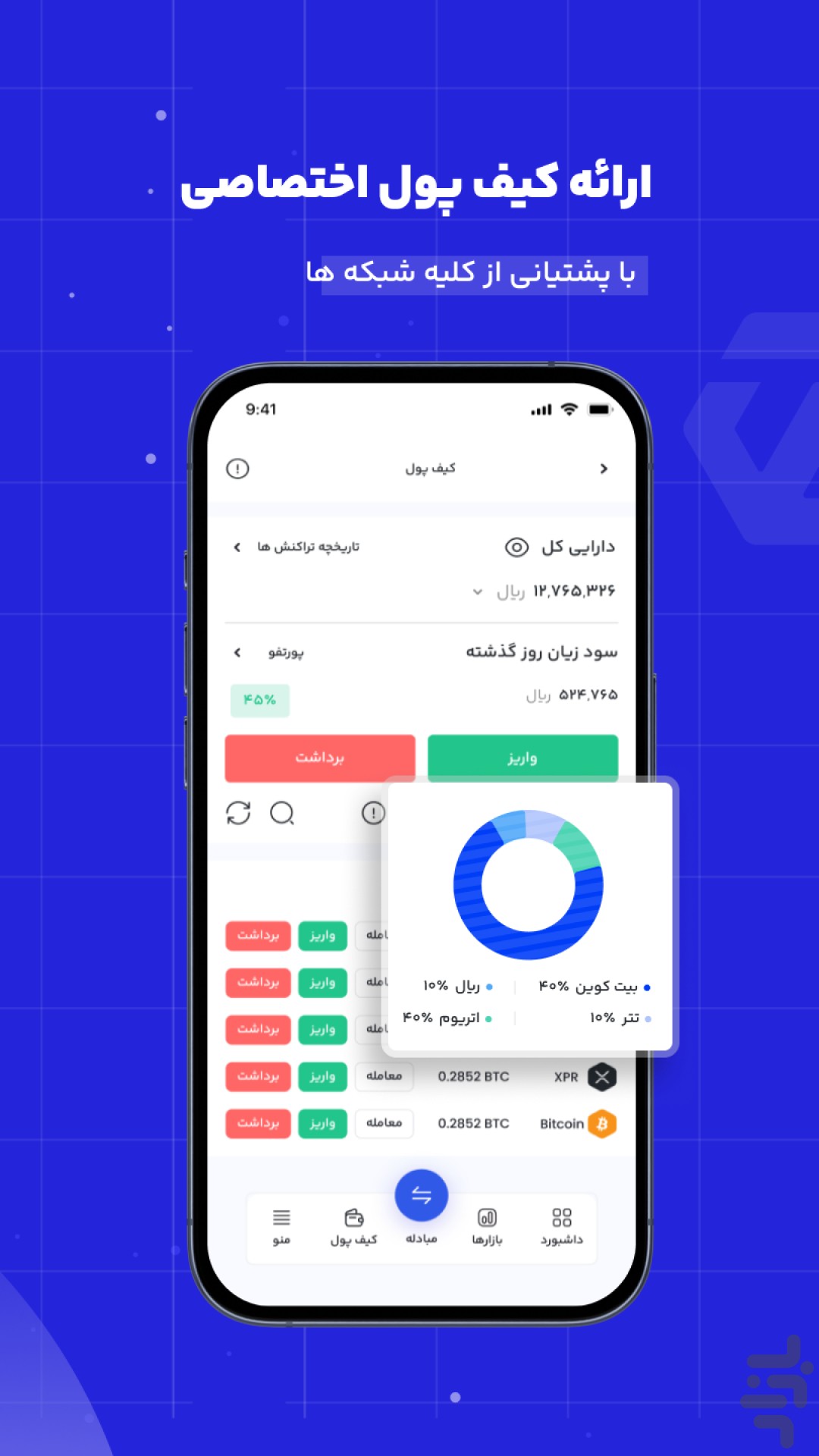 خرید و فروش ارز دیجیتال اکسنوین — تصویر 5