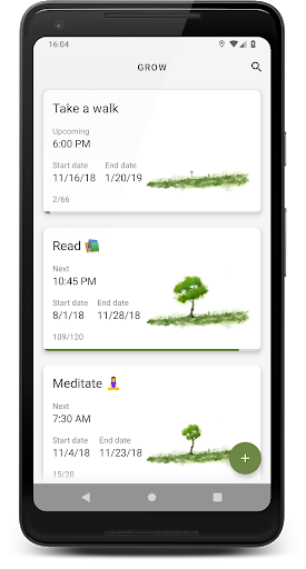 Grow - Habit tracking — تصویر 2
