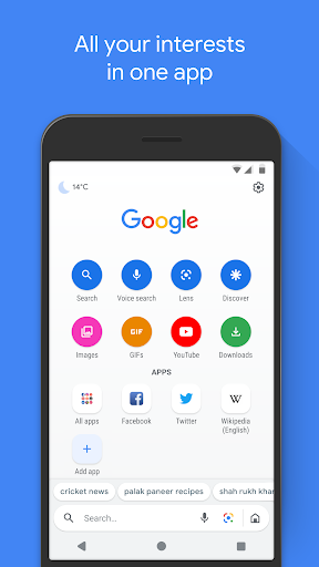 Google Go - جستجوی ساده و سریع — تصویر 1