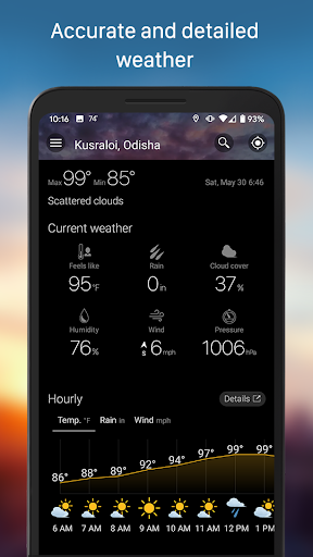 Weather & Widget - Weawow — تصویر 4