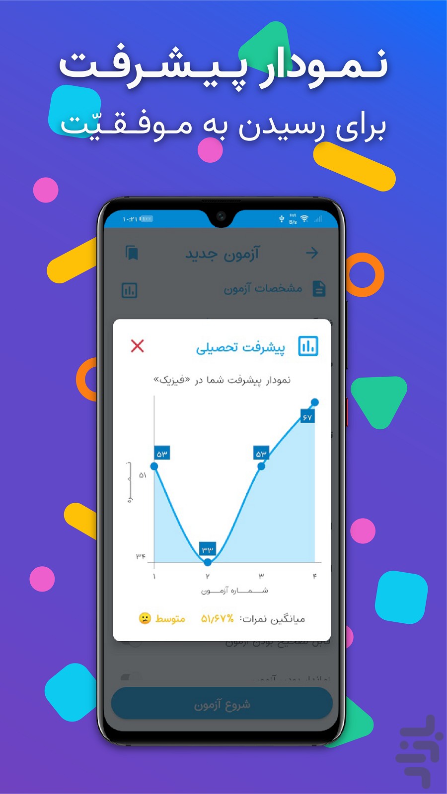 پاسخنامه - شبیه ساز آزمون واقعی — تصویر 4