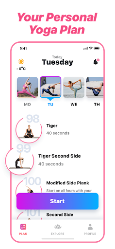 Yoga - تمرینات و کلاس یوگا — تصویر 1