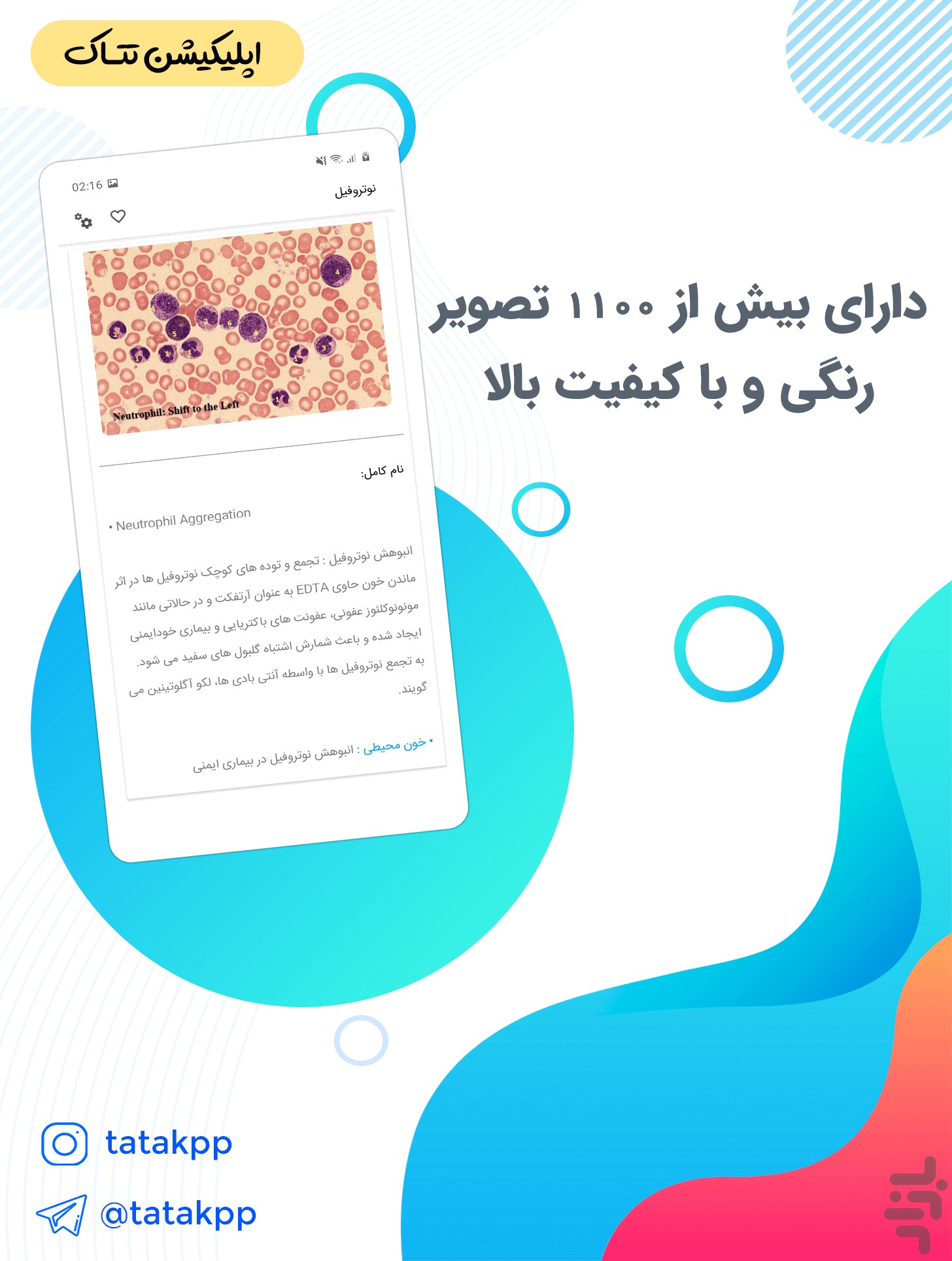 تتـاک | تست های آزمایشگاه کلینیکی — تصویر 7