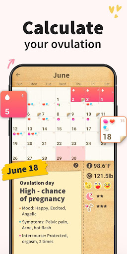 Period Calendar Period Tracker — تصویر 3