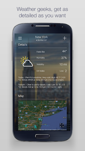 Yahoo Weather: Forecast & Maps — تصویر 3