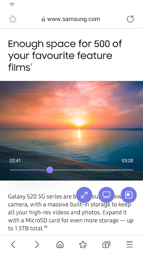 Samsung Internet Browser - مرورگر سامسونگ — تصویر 4
