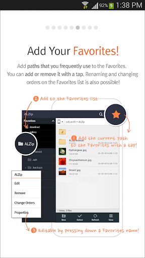 ALZip – File Manager & Unzip — تصویر 5