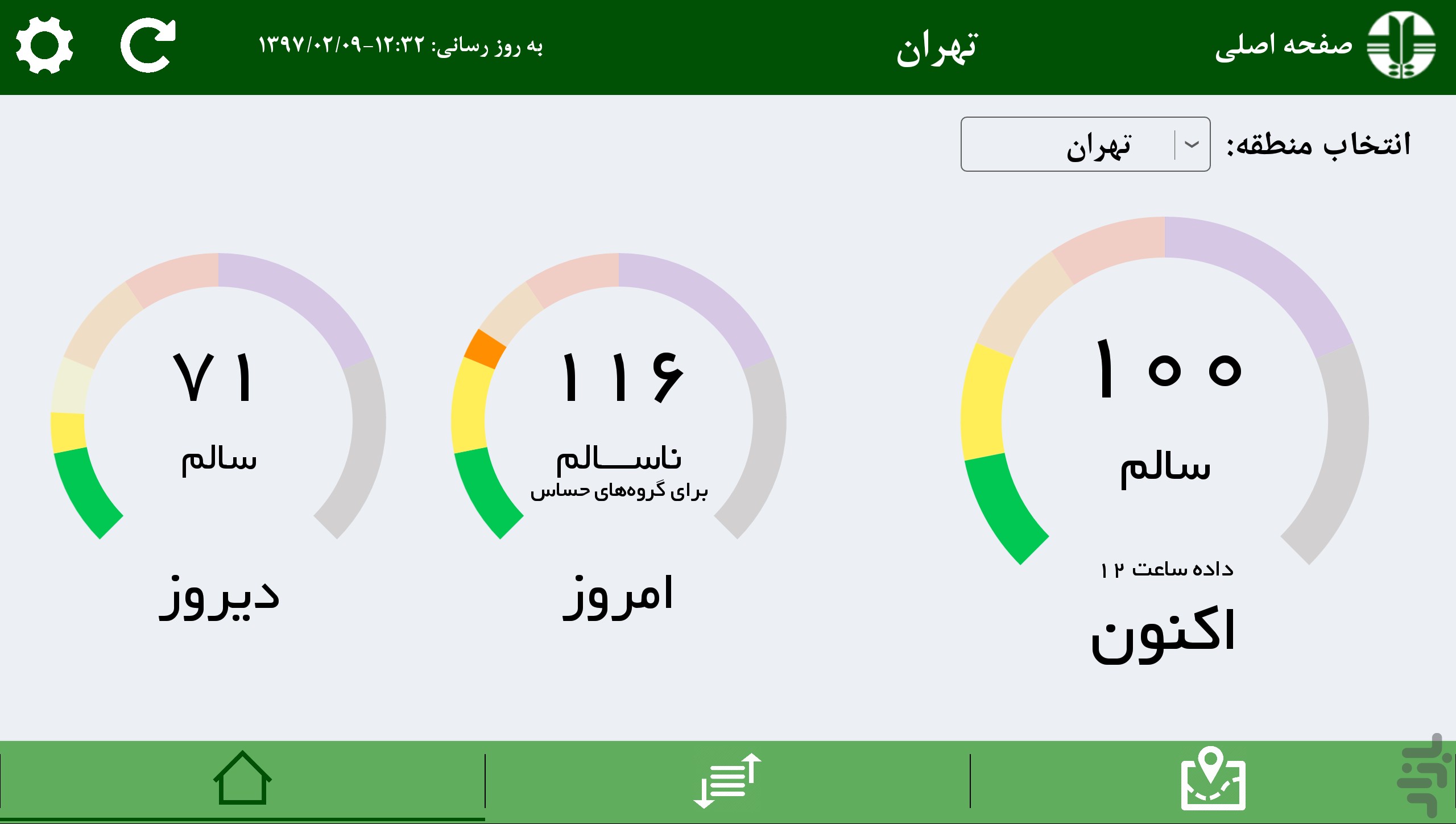 سامانه پايش كيفی هوای كشور — تصویر 7