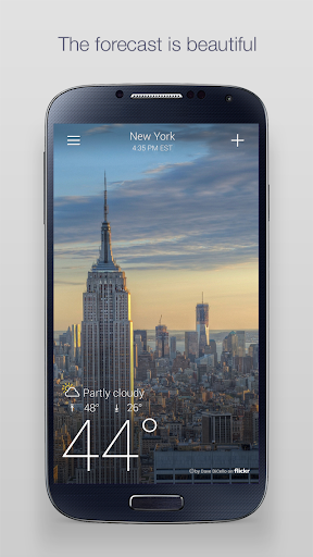 Yahoo Weather: Forecast & Maps — تصویر 1