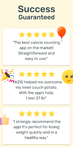 YAZIO Calorie Counter & Intermittent Fasting App – رژیم و کالری شمار — تصویر 6