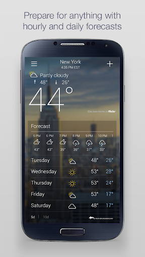 Yahoo Weather: Forecast & Maps — تصویر 2