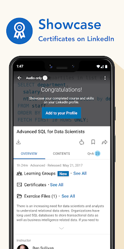 LinkedIn Learning: Online Courses to Learn Skills – دوره‌های آموزشی آنلاین — تصویر 4
