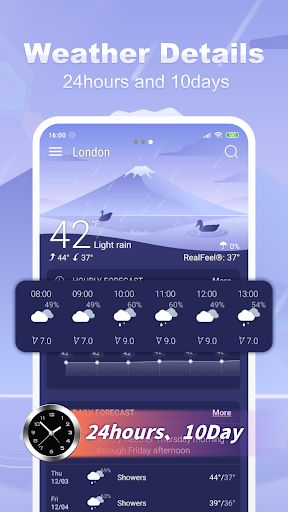 Weather Live - Widgets & Radar — تصویر 1