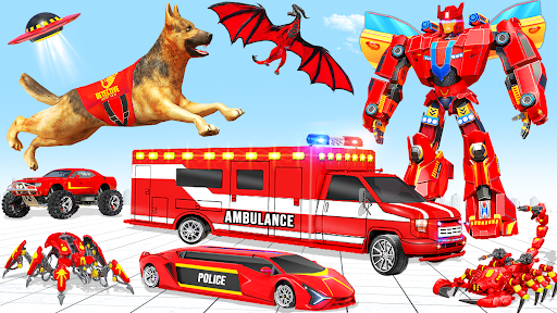 Ambulance Dog Robot Mech Wars — تصویر 1