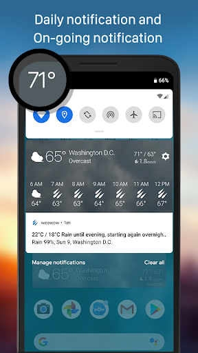 Weather & Widget - Weawow — تصویر 6