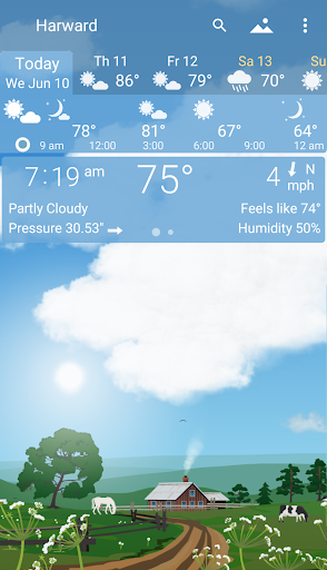 Awesome Weather YoWindow - Live Wallpaper, Widgets — تصویر 3