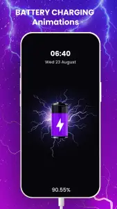 Battery Charging Animation App