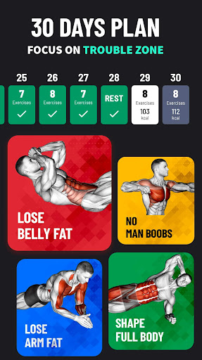 Lose Weight App for Men — تصویر 2