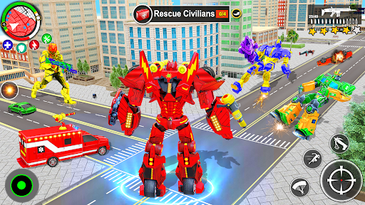 Ambulance Dog Robot Mech Wars — تصویر 3