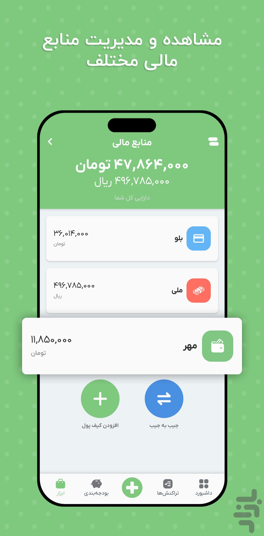 پولاتو | حسابداری شخصی — تصویر 9