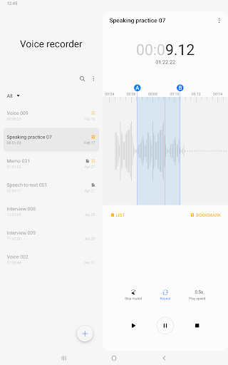 Samsung Voice Recorder – ضبط صدای سامسونگ — تصویر 10