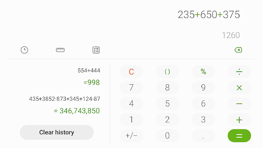 Samsung Calculator - ماشین حساب سامسونگ — تصویر 4