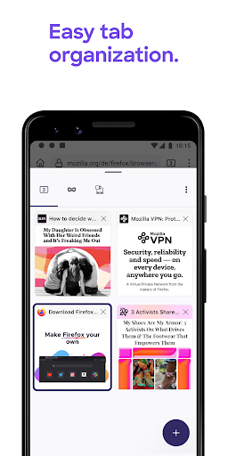 Firefox Browser fast & private — تصویر 6