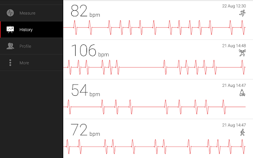 Cardiograph - Heart Rate Meter — تصویر 10