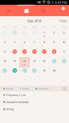 Once -A special period tracker — تصویر 8