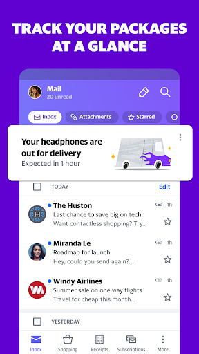 Yahoo Mail: Email & Planner — تصویر 6