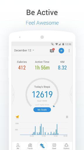 Pedometer - Step Counter, Weight & Calorie Tracker — تصویر 1