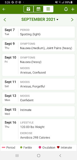 Period Tracker — تصویر 4