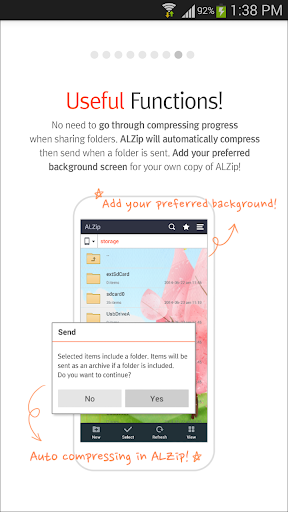 ALZip – File Manager & Unzip — تصویر 7