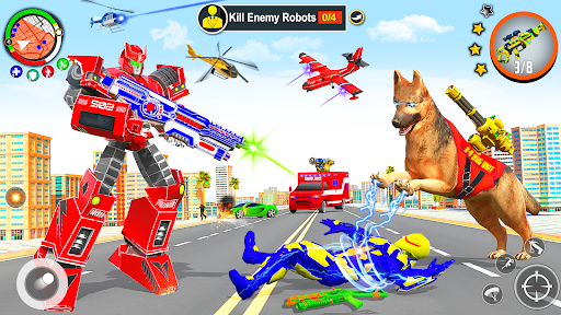 Ambulance Dog Robot Mech Wars — تصویر 5