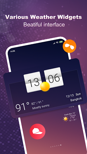 Weather Live - Widgets & Radar — تصویر 7