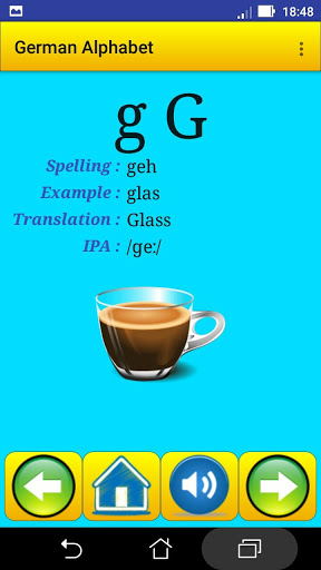 German alphabet for students — تصویر 6