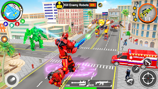 Ambulance Dog Robot Mech Wars — تصویر 7