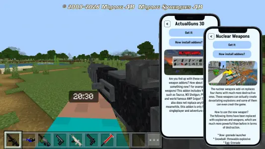 Guns for minecraft