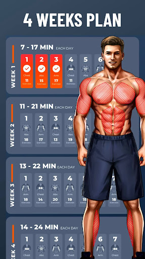 Home Workout - تمرین در خانه بدون تجهیزات — تصویر 1