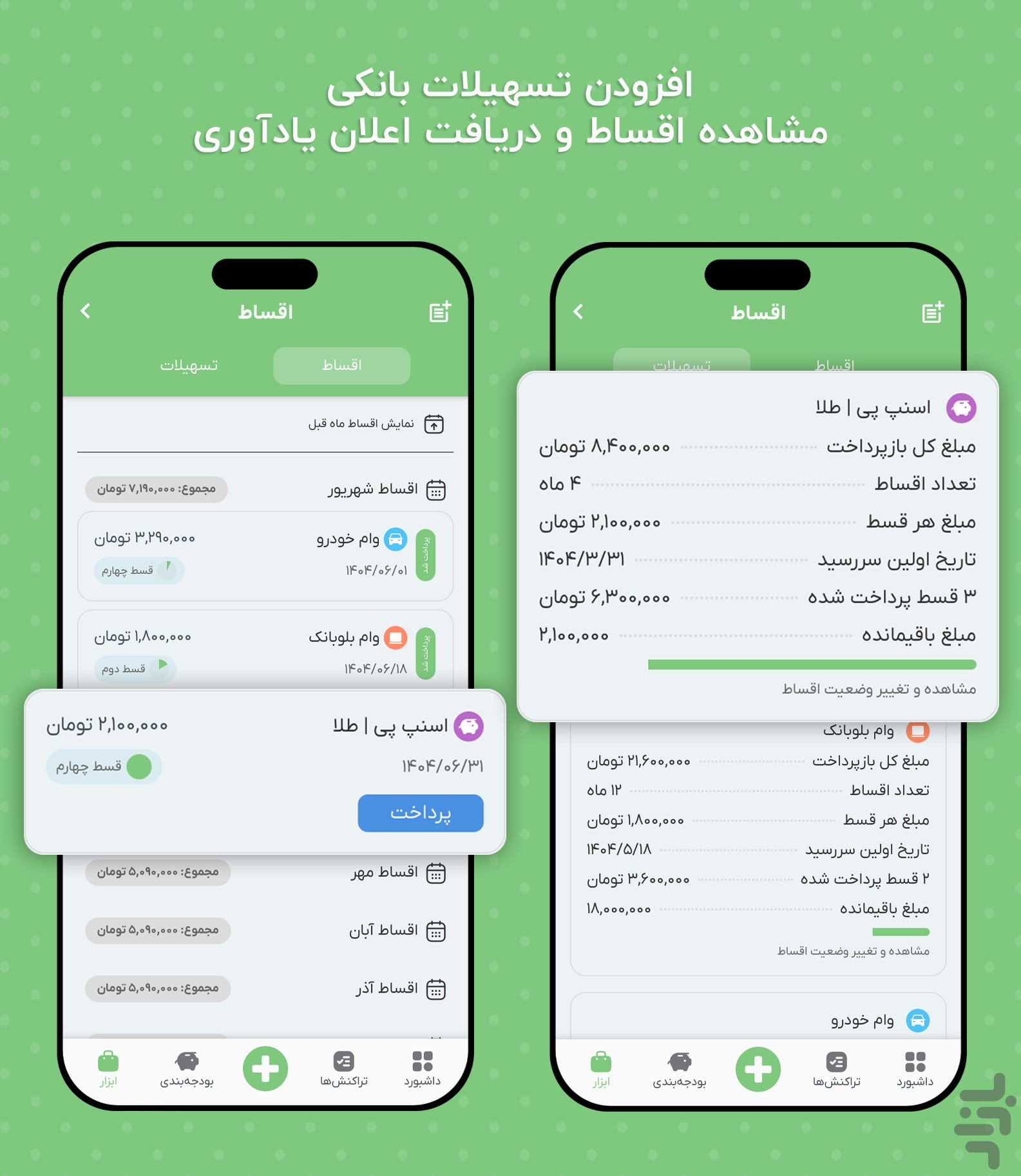 پولاتو | حسابداری شخصی — تصویر 5