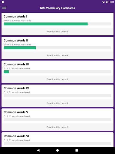 GRE Vocabulary Flashcards — تصویر 11