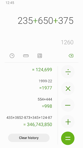 Samsung Calculator - ماشین حساب سامسونگ — تصویر 2