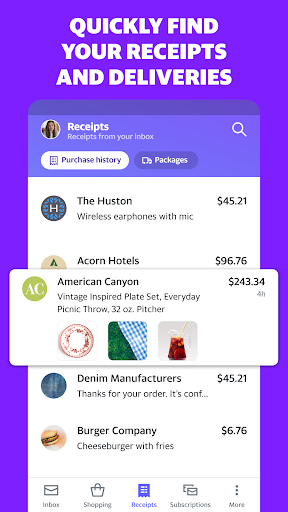 Yahoo Mail: Email & Planner — تصویر 8