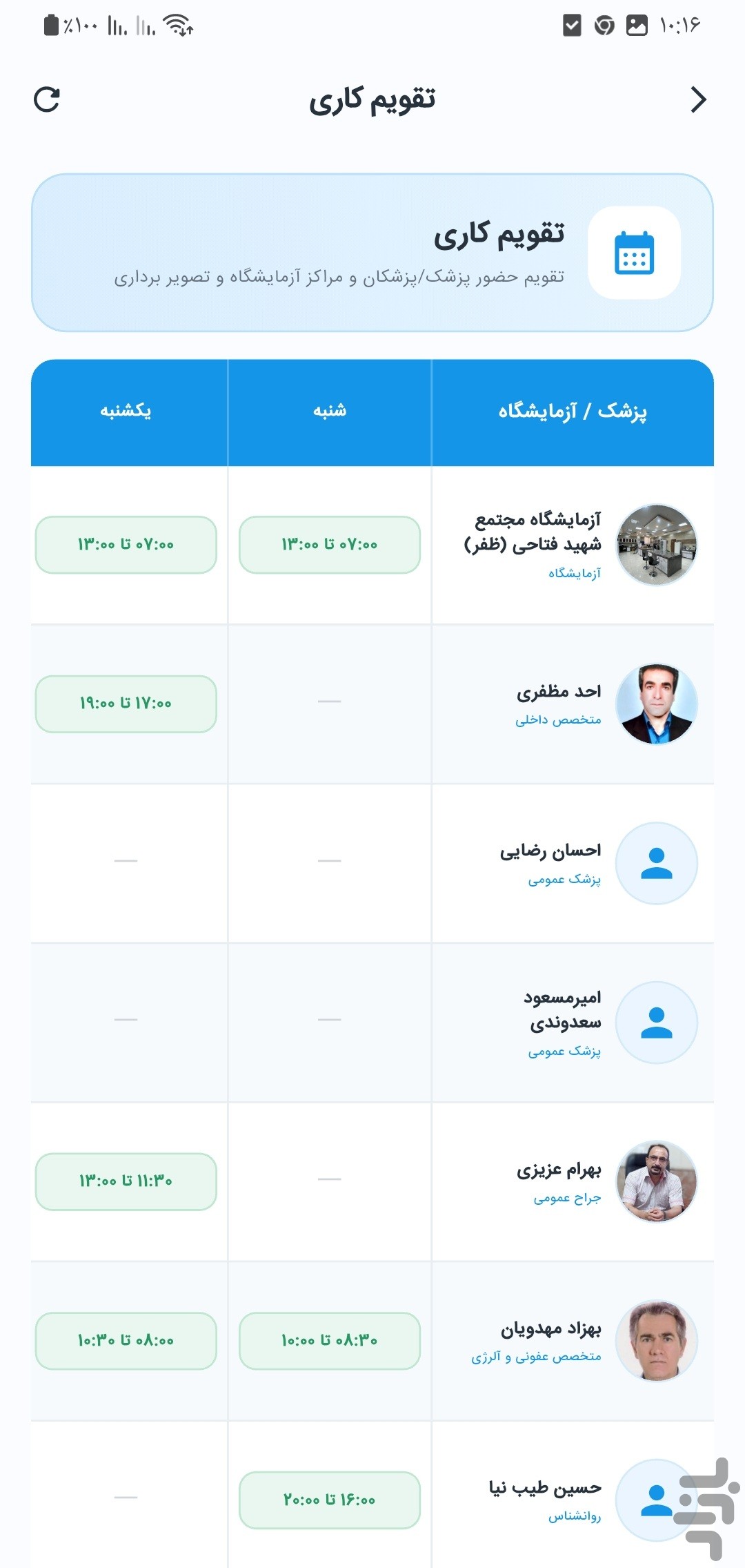 نوبت دهی درمانگاه ظفر (کرمانشاه) — تصویر 4