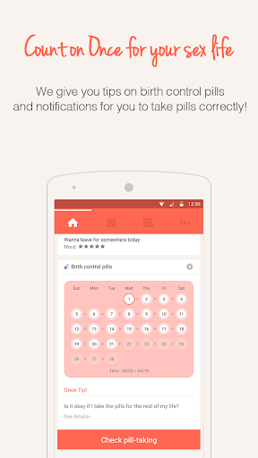 Once -A special period tracker — تصویر 7