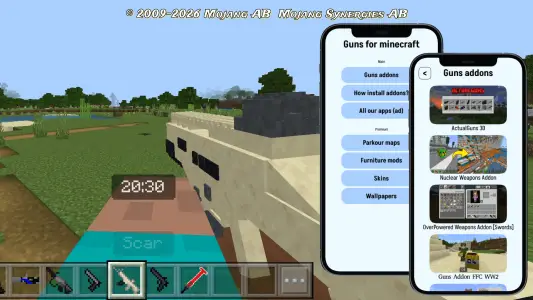 Guns for minecraft