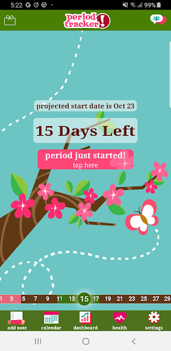 Period Tracker — تصویر 1